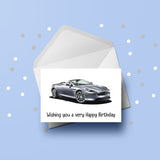 Aston Martin Car 02 Edible Icing Cake Topper or Ribbon