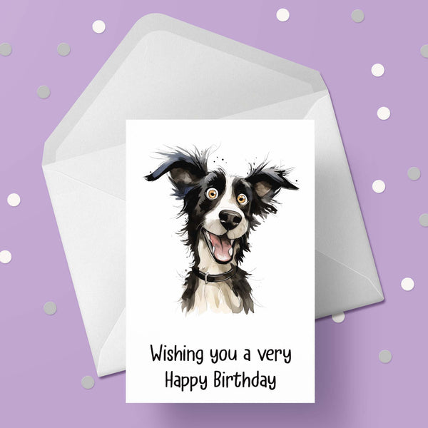 Border Collie 01 Card