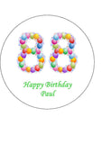 88th Birthday Balloons Edible Icing Cake Topper or Ribbon