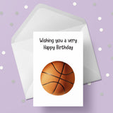 Basketball 02 Edible Icing Cake Topper or Ribbon