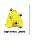 Bee / Bees Edible Icing Cake Topper