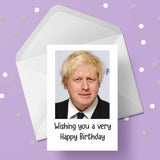 Boris Johnson Edible Icing Cake Topper or Ribbon