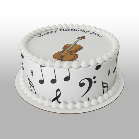 Cello Edible Icing Cake Topper or Ribbon