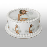 5" Round Edible Icing Cake Topper with your own image