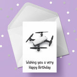 Drone Edible Icing Cake Topper 01