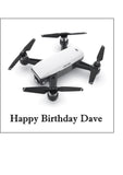 Drone Edible Icing Cake Topper 01