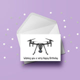 Drone Edible Icing Cake Topper 01