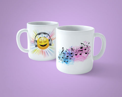 Earphones / Headphones Mug 01