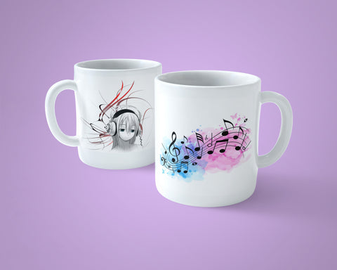 Earphones / Headphones Mug 03