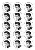 Elvis Presley 01 Edible Icing Cake Topper or Ribbon