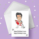 Elvis Presley 05 Edible Icing Cake Topper or Ribbon