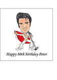 Elvis Presley 05 Edible Icing Cake Topper or Ribbon