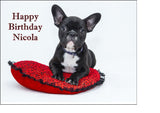 French Bulldog 02 Edible Icing Cake Topper