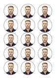 Gary Barlow 01 Edible Icing Cake Topper or Ribbon