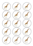 Giraffe 02 Edible Icing Cake Topper