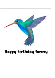 Hummingbird Edible Icing Cake Topper