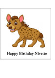 Hyena 02 Edible Icing Cake Topper