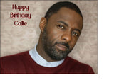 Idris Elba 02 Edible Icing Cake Topper