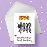 Kiss (the band) Edible Icing Cake Topper