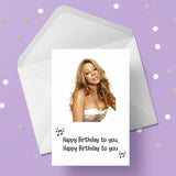 Mariah Carey 01 Edible Icing Cake Topper