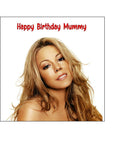 Mariah Carey 01 Edible Icing Cake Topper