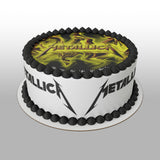 Metallica Edible Icing Cake Topper 01