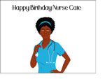Nurse Edible Icing Cake Topper 02