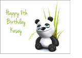 Panda Bear 01 Edible Icing Cake Topper