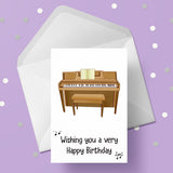 Piano Edible Icing Cake Topper 03