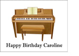 Piano Edible Icing Cake Topper 03