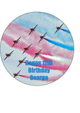 Red Arrows 01 Edible Icing Cake Topper or Ribbon