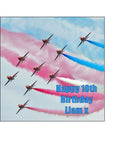 Red Arrows 01 Edible Icing Cake Topper or Ribbon