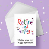 Retirement Edible Icing Cake Topper 05