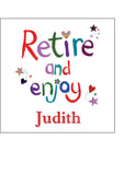 Retirement Edible Icing Cake Topper 01