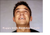 Robbie Williams 01 Edible Icing Cake Topper