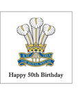 Royal Welsh Fusiliers Edible Icing Cake Topper