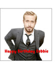 Ryan Gosling 02 Edible Icing Cake Topper or Ribbon