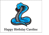 Snake 02 Edible Icing Cake Topper