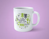 Tennis themed Mug