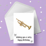 Trumpet Edible Icing Cake Topper