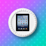 iPad Edible Icing Cake Topper - Black Frame