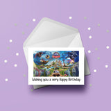 Alton Towers 02 Card