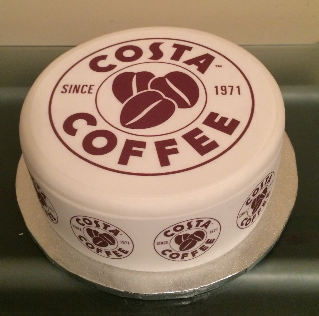 Costa Coffee Theme Cake