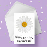 Daisy Birthday Card