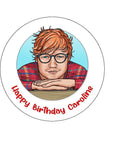Ed Sheeran Edible Icing Cake Topper 04