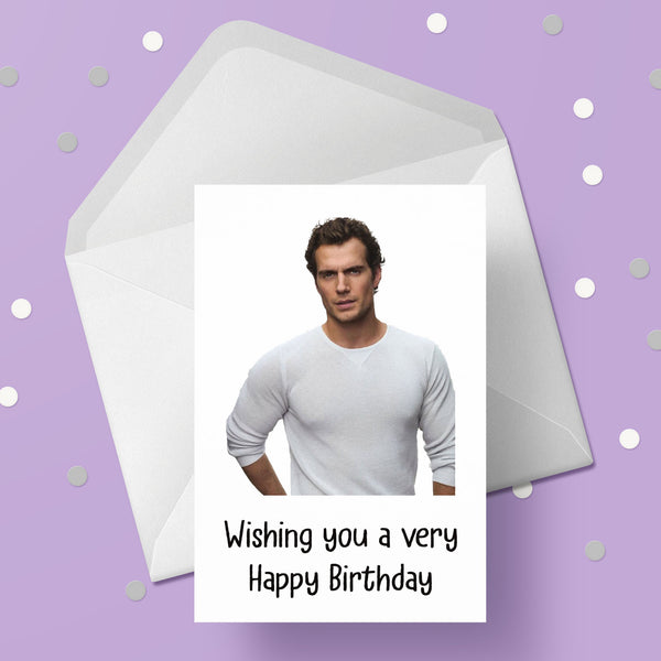 Henry Cavill 02 Birthday Card