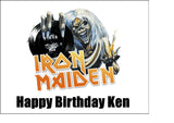 Iron Maiden 02 Edible Icing Cake Topper