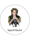 Jon Bon Jovi 01 Edible Icing Cake Topper