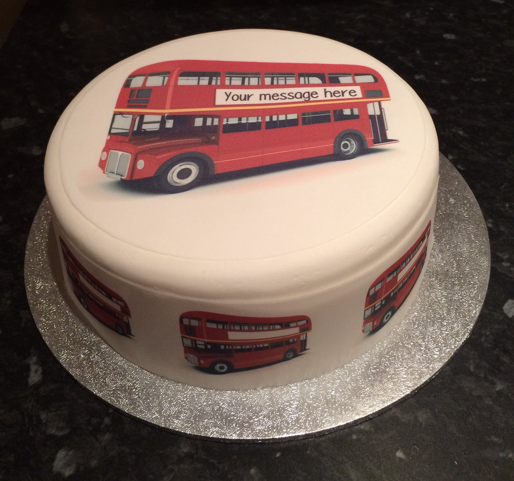Tayo Bus Featured Cake, A Customize Featured cake