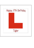 Learner Driver Edible Icing Cake Topper